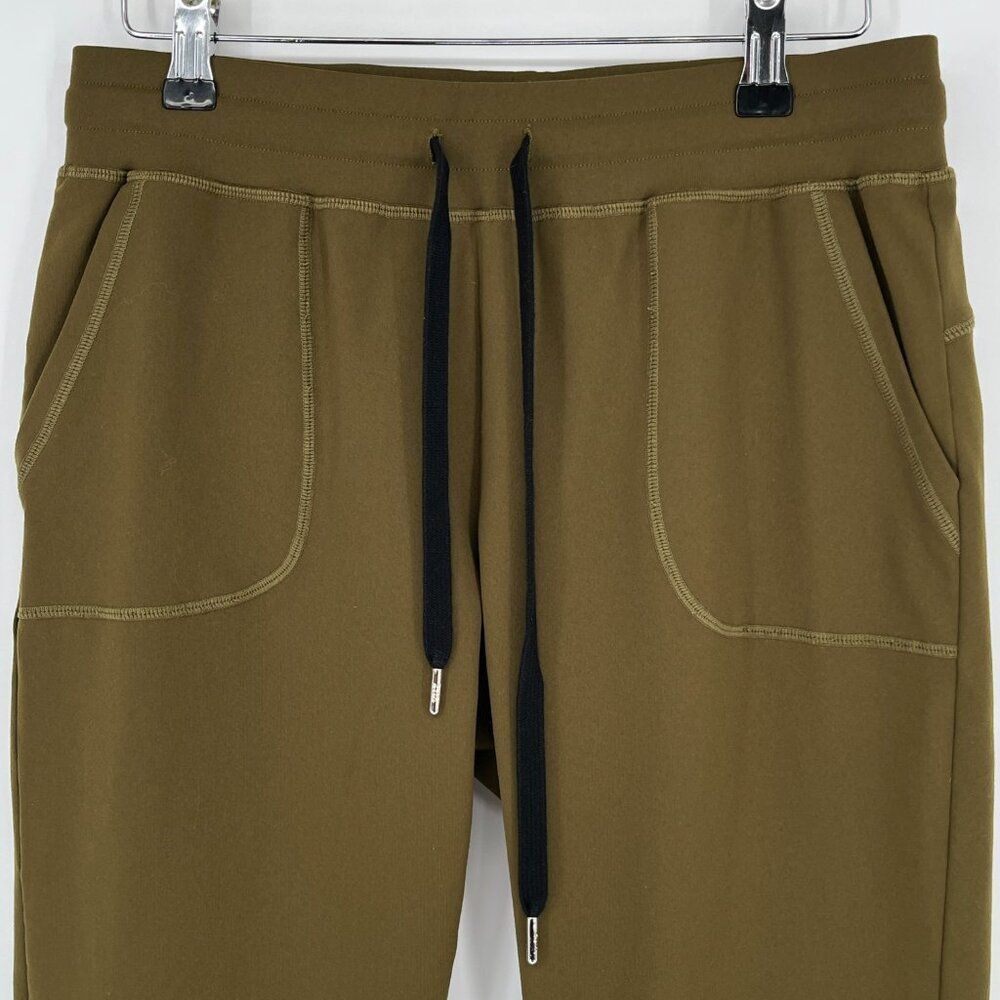 Zyia Unwind Jogger‎ Pants Women's Size Small in Olive Green Drawstring Pockets - Picture 7 of 8